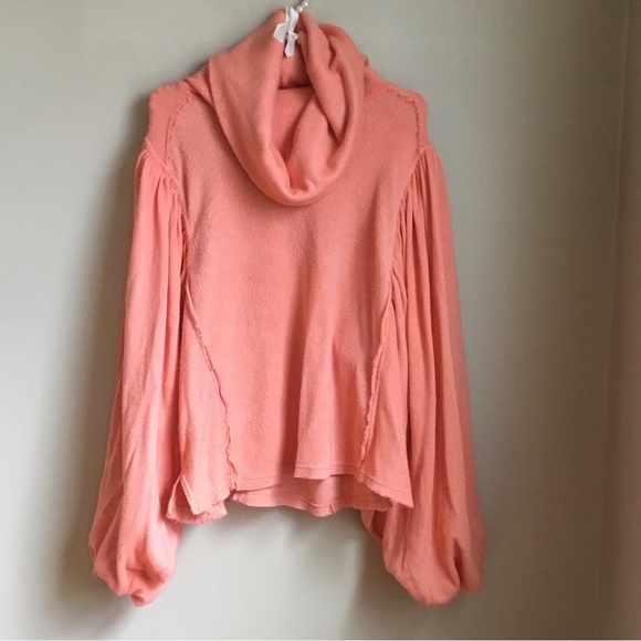 Free People Sweaters - Free People Cloud Control Pullover Cowl Neck Boho Sweater